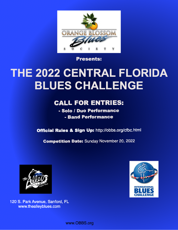 2022 Central Florida Blues Challenge